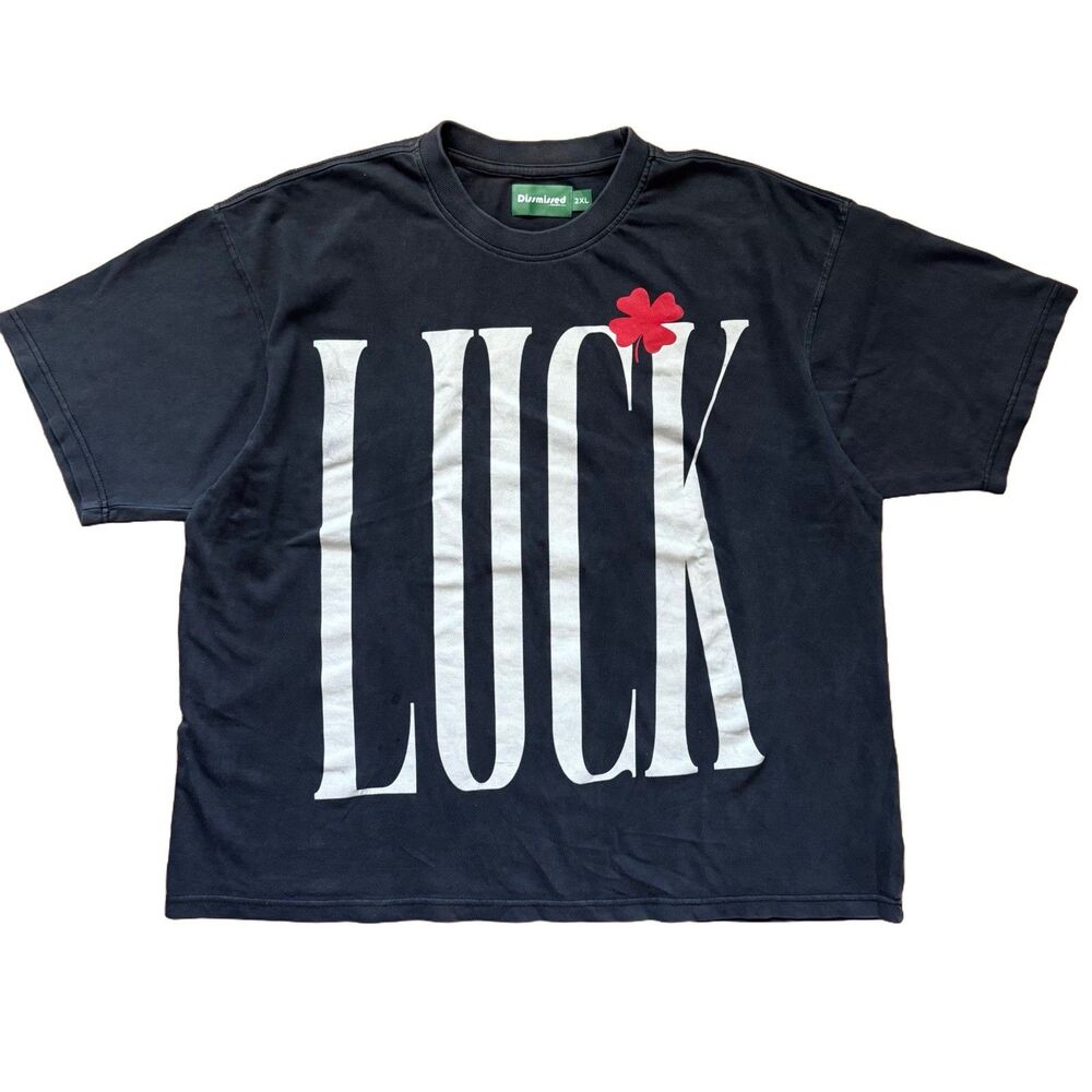 Survival Dismissed Luck 777 Tee Shirt Size XXL Oversize Shirt Streetwear Brand